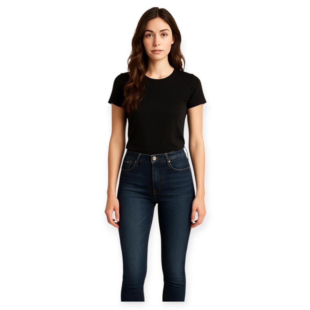 Acne Studios Y2K Indigo Slim Fit Denim Jeans Size 26 Retro Scandinavian Style